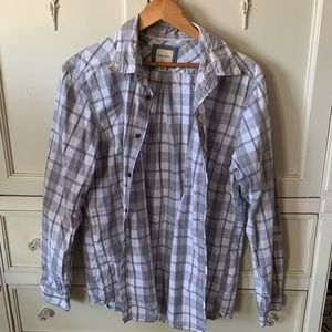 G.H. Bass casual button down shirt